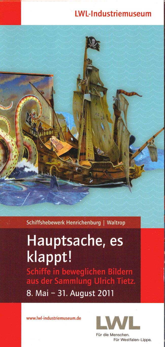 Pop-up-Schiffe, Ausstellung Tietz